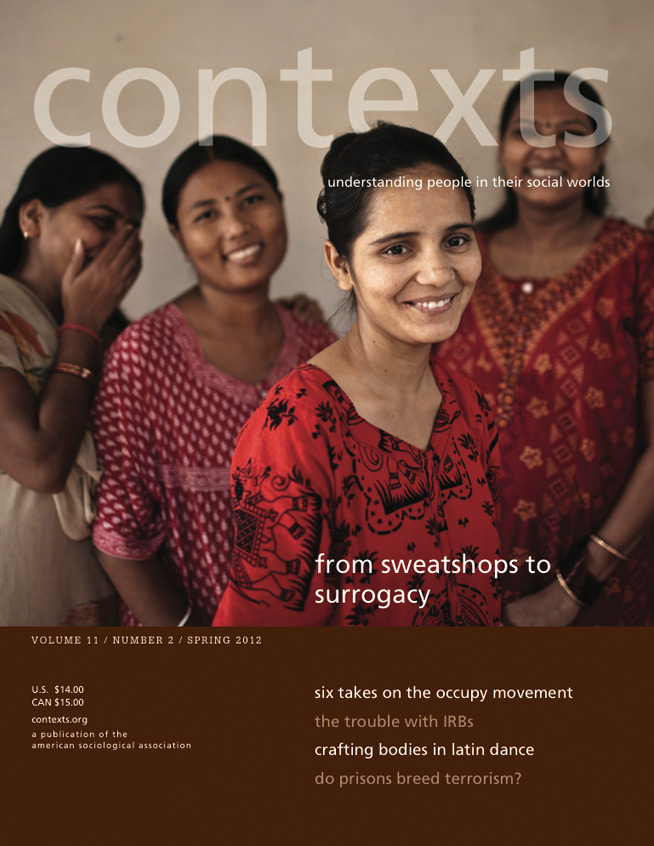 cover of Spring 2012 Contexts