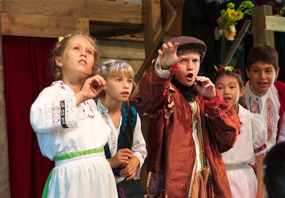 Camp Shakespeare featured in The Alcalde