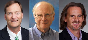 Adjunct Professor George Christian, Professor James Garrison, Professor Douglas Bruster