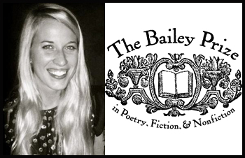 English Honors student Katherine Noble wins 2013 Bailey Prize for Poetry