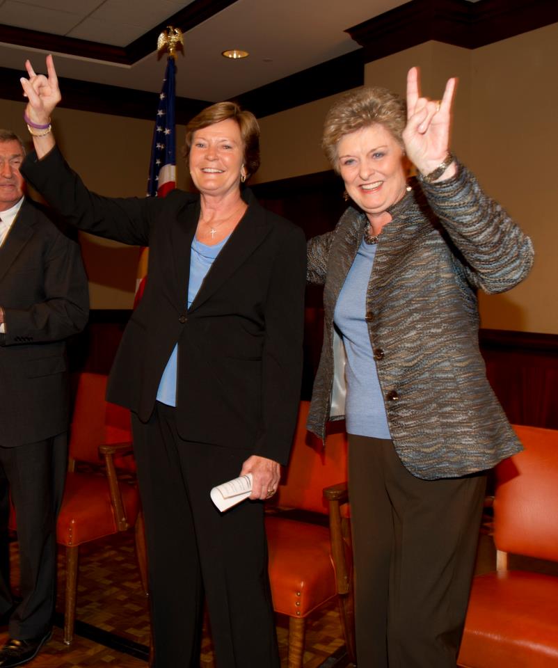 The University of Texas Unveils Statue to Honor Coach Conradt