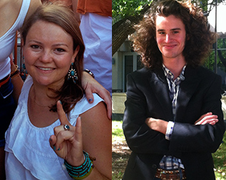 Maggie Gunn and Travis Alexander