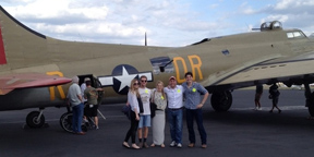 Alexandra Bass, Michael Oxfort, Jenny Tamlyn, Matt Hammons (alum 1996) and Tyler Schulze