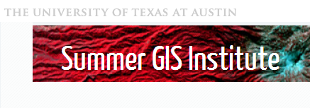 Study with Dr. Miller and Dr. Arima at the Summer GIS Institute