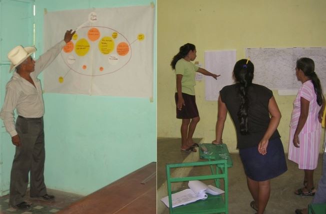 Participatory appraisal workshops with migrant family members in Veracruz Mexico (Torres and Carte, 2013)