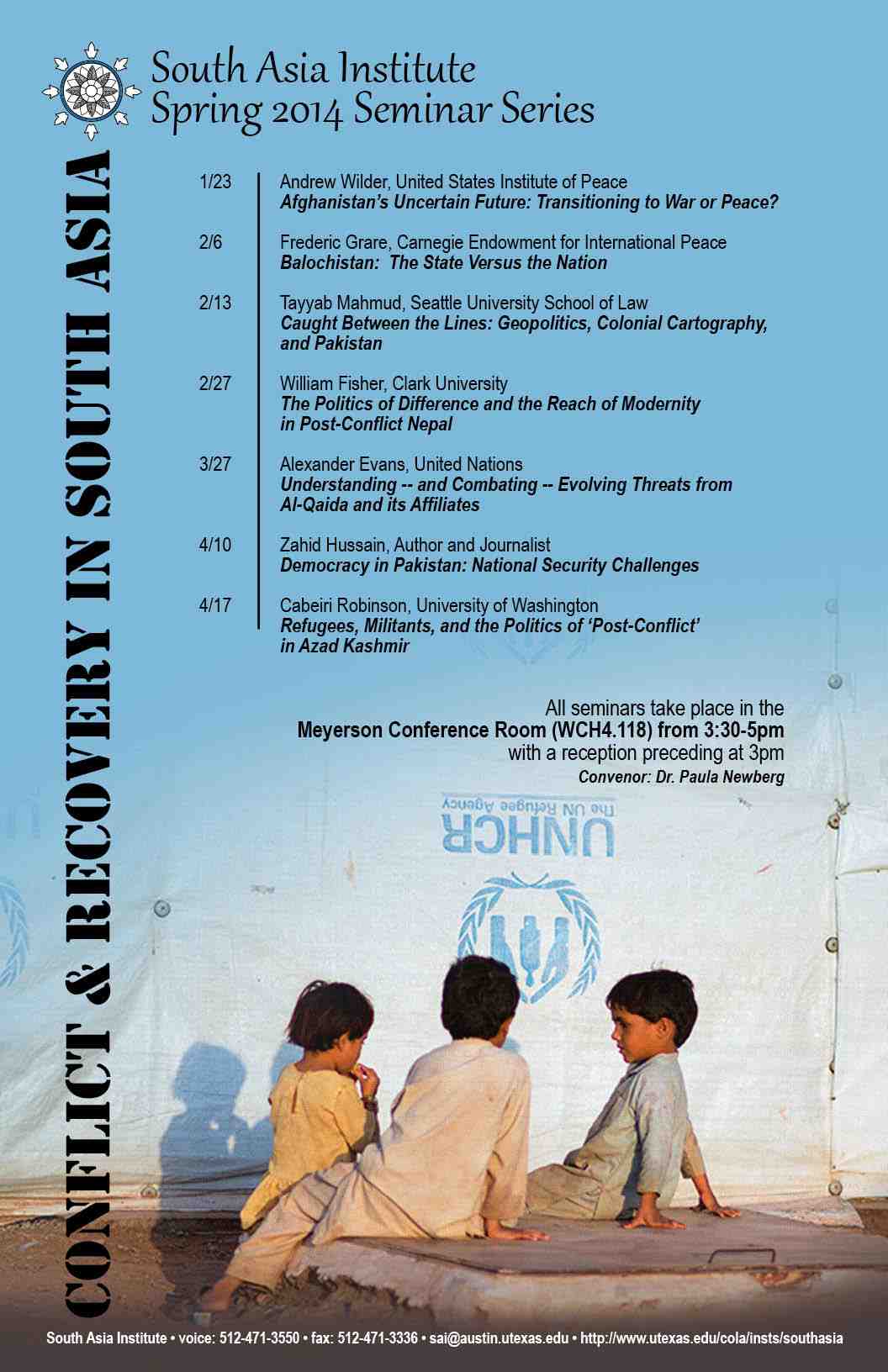 Spring 2014 Seminar Series