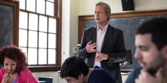 Photo of Prof. Karl Hagstrom Miller by Tamir Kalifa.