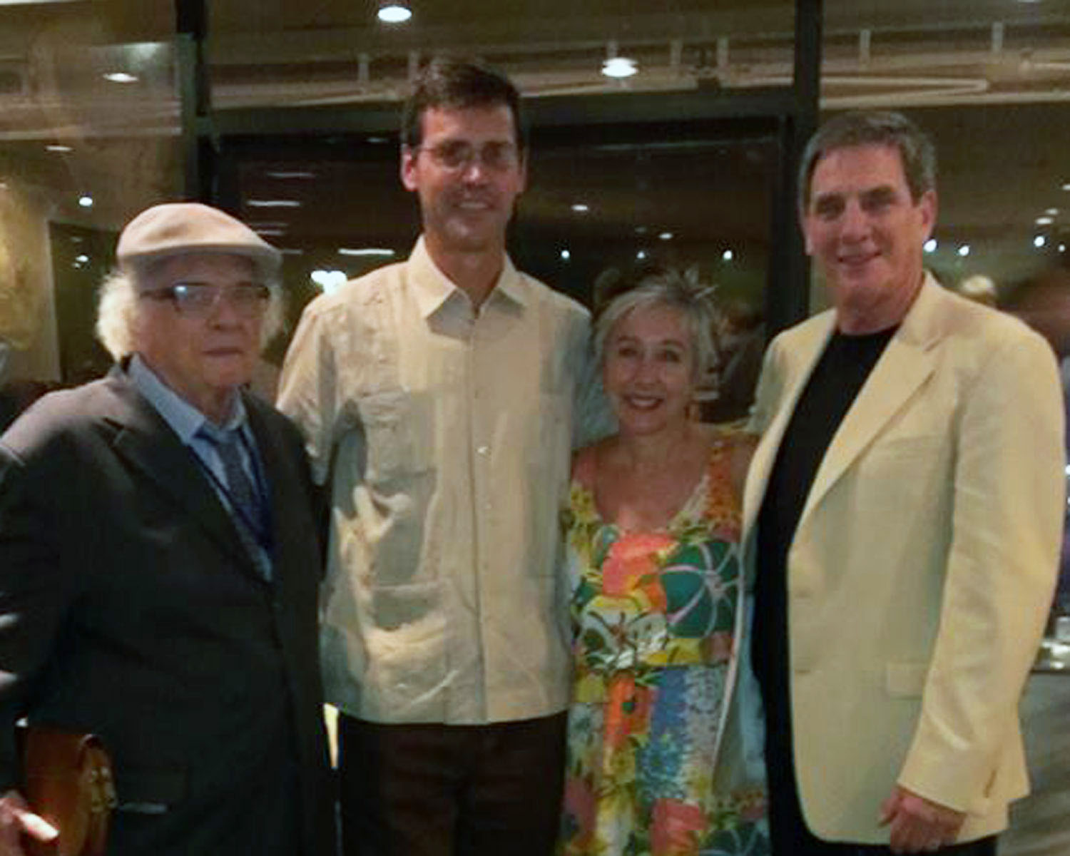 Prof. Doolittle (R) with his wife, Shannon Bieberdorf, Christian Brannstrom, CLAG Chair, and Prof. Pedro Geiger (L) of Brazil, the 2013 awardee.