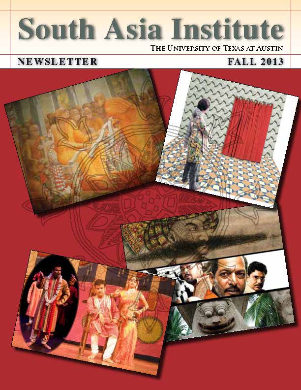 Fall 2013 South Asia Institute Newsletter Available for Download