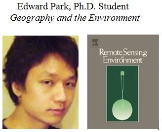 Graduate Student Published in Top Remote Sensing Journal