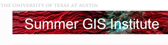 Register for the 2014 Summer GIS Institute