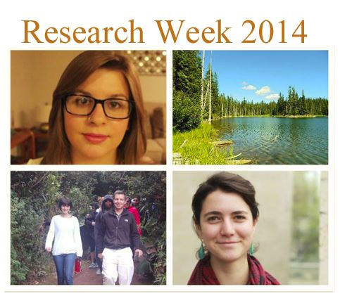 Geography Majors Participate in Research Week 2014