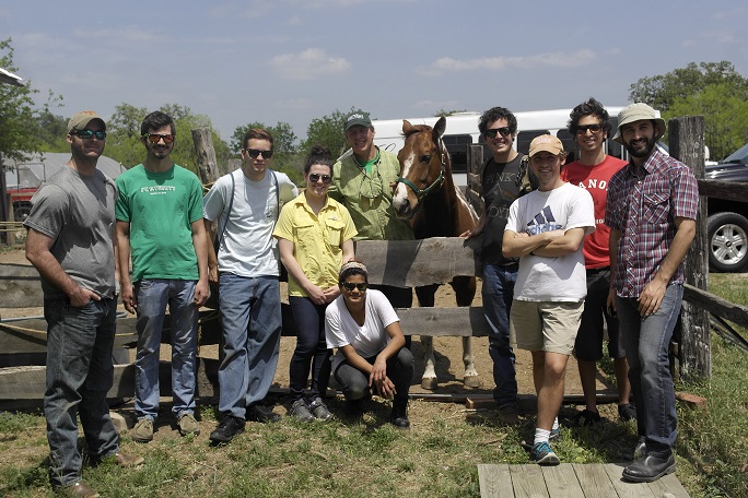 Geography Students Learn About Climate Change and Water Conservation at Local Farm