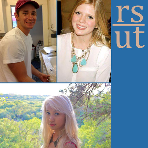 Top: Reed McNitzky, Callie Crispin. Bottom: Catherine Tran
