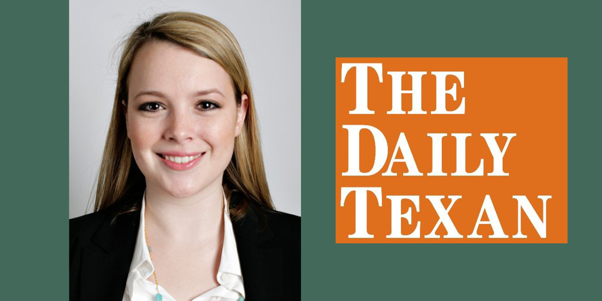 Daily Texan Editor-in-Chief and History major, Claire Smith