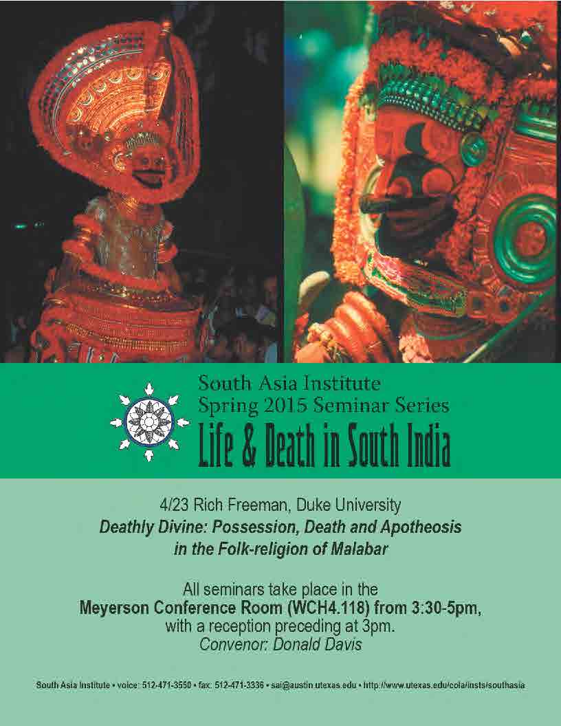South Asia Seminar Series: Professor Rich Freeman, Duke University