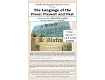The Language of the Press: Present and Past
