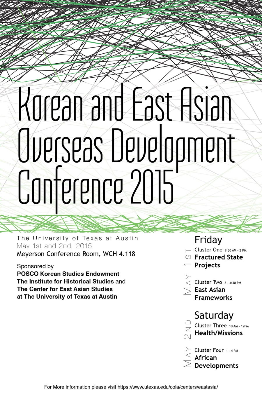 Korean Conference Kicks Off this Friday