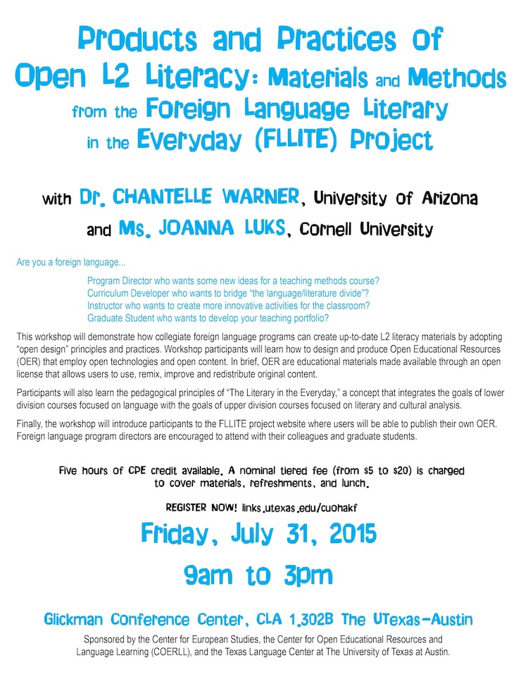 Products and Practices of Open L2 Literacy