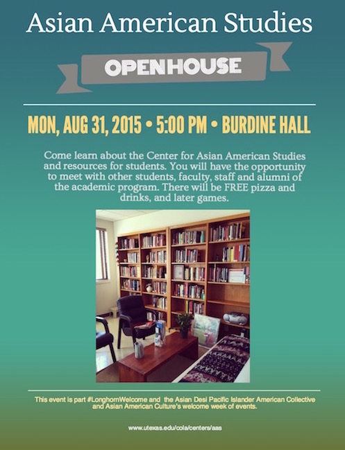 Asian American Studies Open House