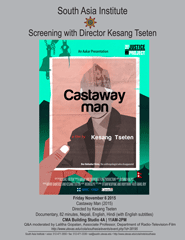 Film Screening: Castaway Man with Director Kesang Tseten