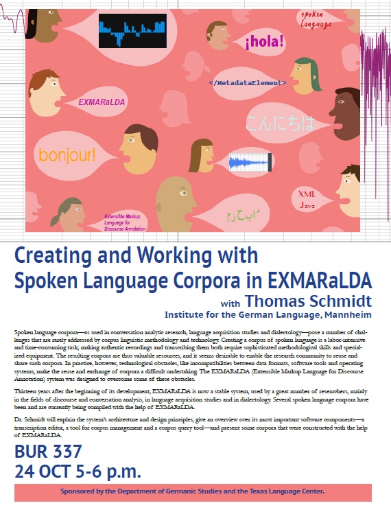 Creating and Working with Spoken Language Corpora in EXMARaLDA