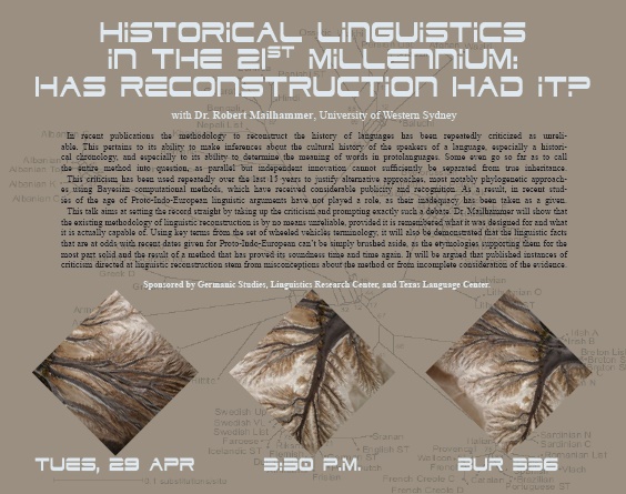 Historical Linguistics in the 21st Millennium: Has Reconstruction Had It?