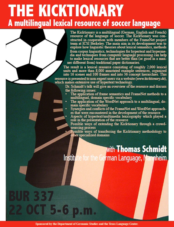 The Kicktionary: A Multilingual Lexical Resource of Soccer Language