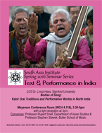 February 25 - South Asia Seminar Series: Linda Hess, Stanford University