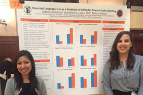 Melissa Solano (left) and Katarina Antolovic (right)