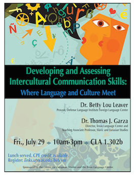 Developing & Assessing Intercultural Communication Skills: Where Language and Culture Meet
