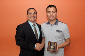 Mike Martinez and Martin Sanchez Jr. (Photo by Alberto Gonzalez)