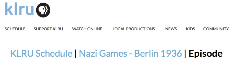 Nazi Games - Berlin 1936