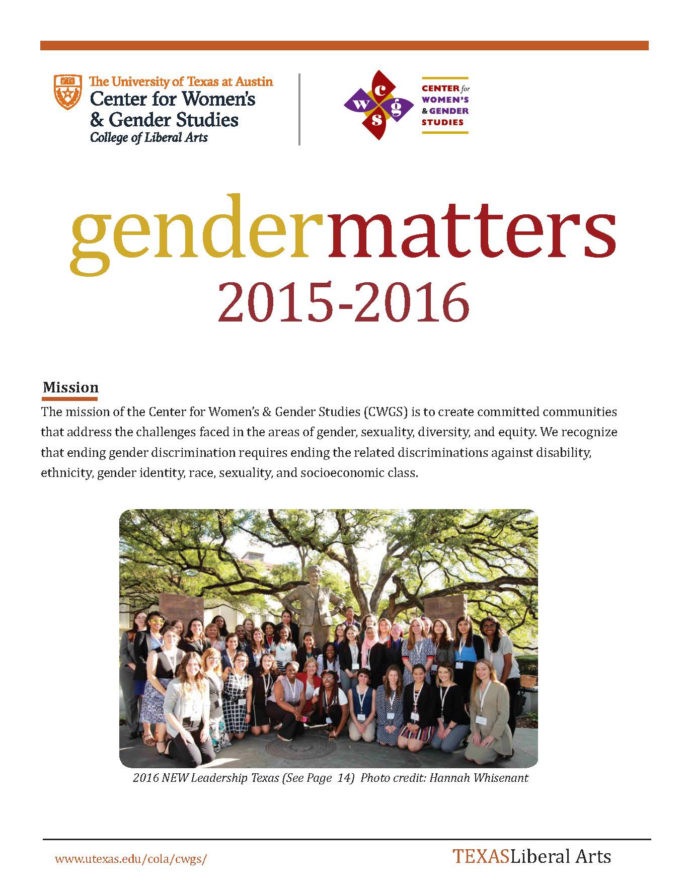 2015-2016 Gendermatters