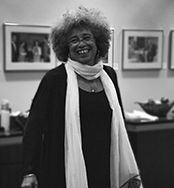 Dr. Angela Davis on Friday, September 30th before her closing keynote address at the Black Matters Conference