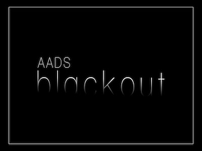 #AADSBLACKOUT Social Media Campaign