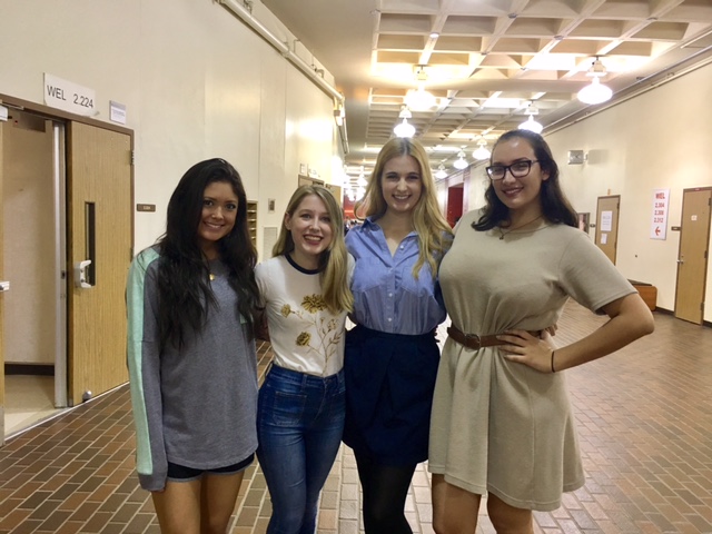 Dasha Brotherton, Vivie Behrens, Laura Laughead, and Nicky Pownall
