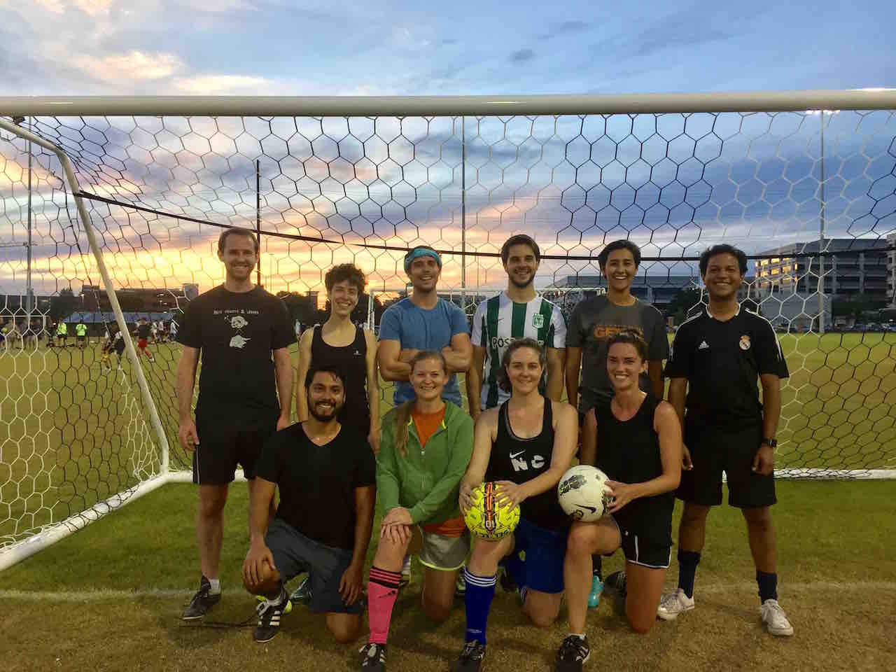 Back Row: Ana, Patrick, Tom, Ana Cecilia, and Joshua. Front Row: Sarah and Jessica (not pictured: Sal, Alida, Camila, and Daniel)