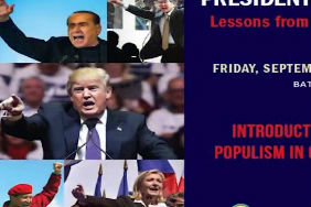 Populism Conference, September 22, 2017