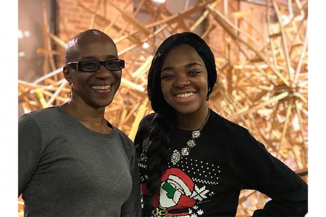 Dr. Omi Jones and an L.A. Urban Research Fellow
