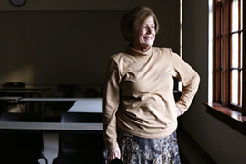 Dr. Megan Seaholm. Photo Credit: Carlos Garcia, Daily Texan Staff