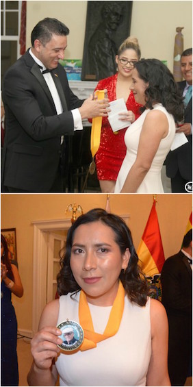 Linguistics Doctoral Student Receives Jaime Escalante Outstanding Bolivian Award