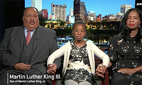 Martin Luther King III and his family