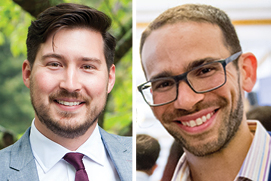 IHS Fellows Jeffrey Culang and Wm. Matthew Kennedy will study conceptualizations of freedom in 2018-19
