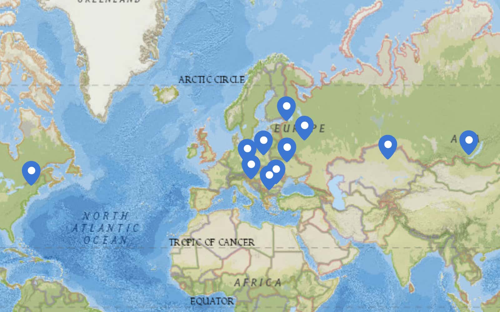 CREEES students traveling the world
