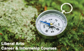 Register for a credit-based internship course and/or 1-hour career planning course for Liberal Arts majors | Application Deadline 9/11