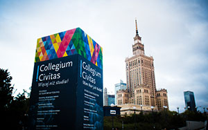Collegium Civitas campus in Warsaw