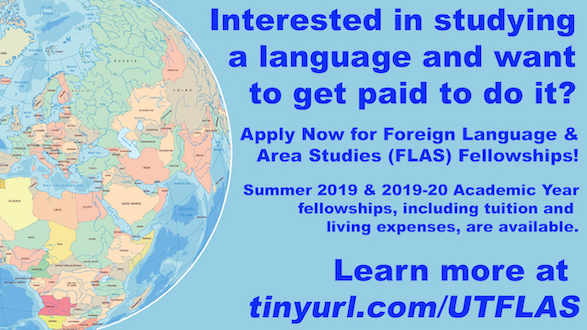 FLAS Fellowship Applications Available!