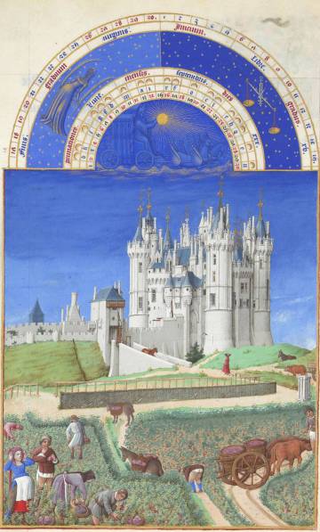 September, from the Très Riches Heures du Duc de Berry