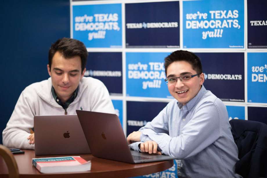 Ali Zaidi (right)